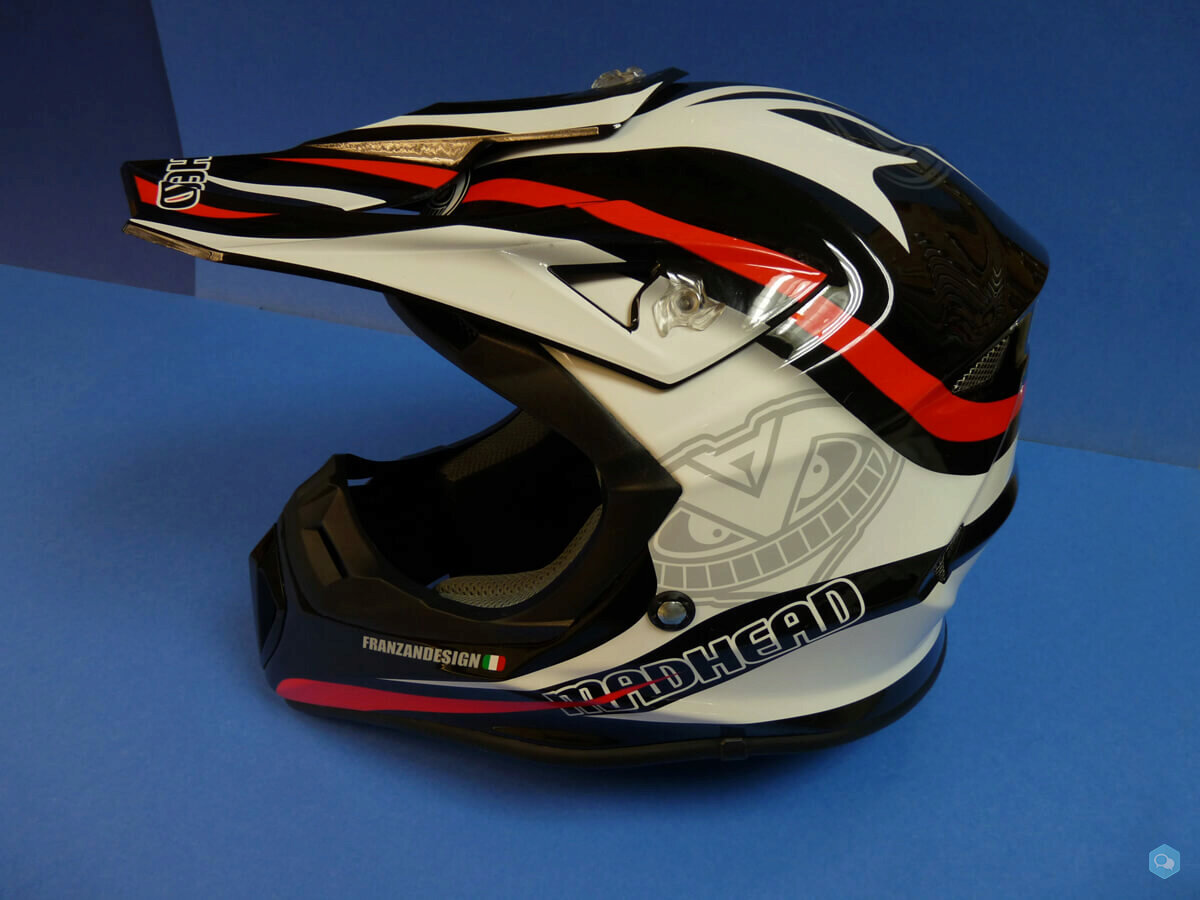 Vends Casque Cross Helmet Madhead 1