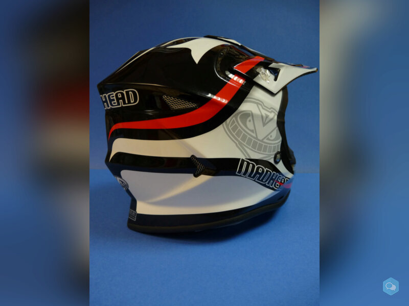 Vends Casque Cross Helmet Madhead 2