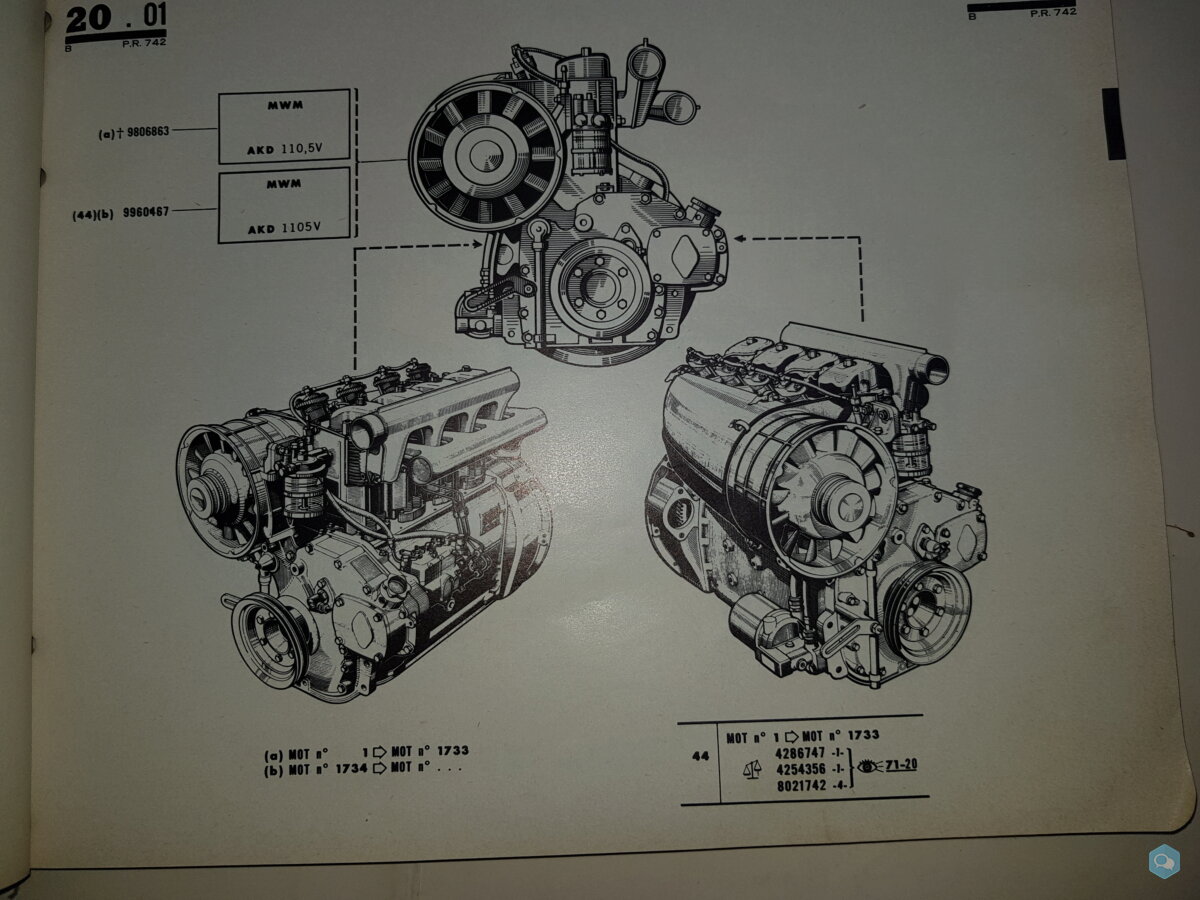 catalogue pièces détachées Renault 1964 2