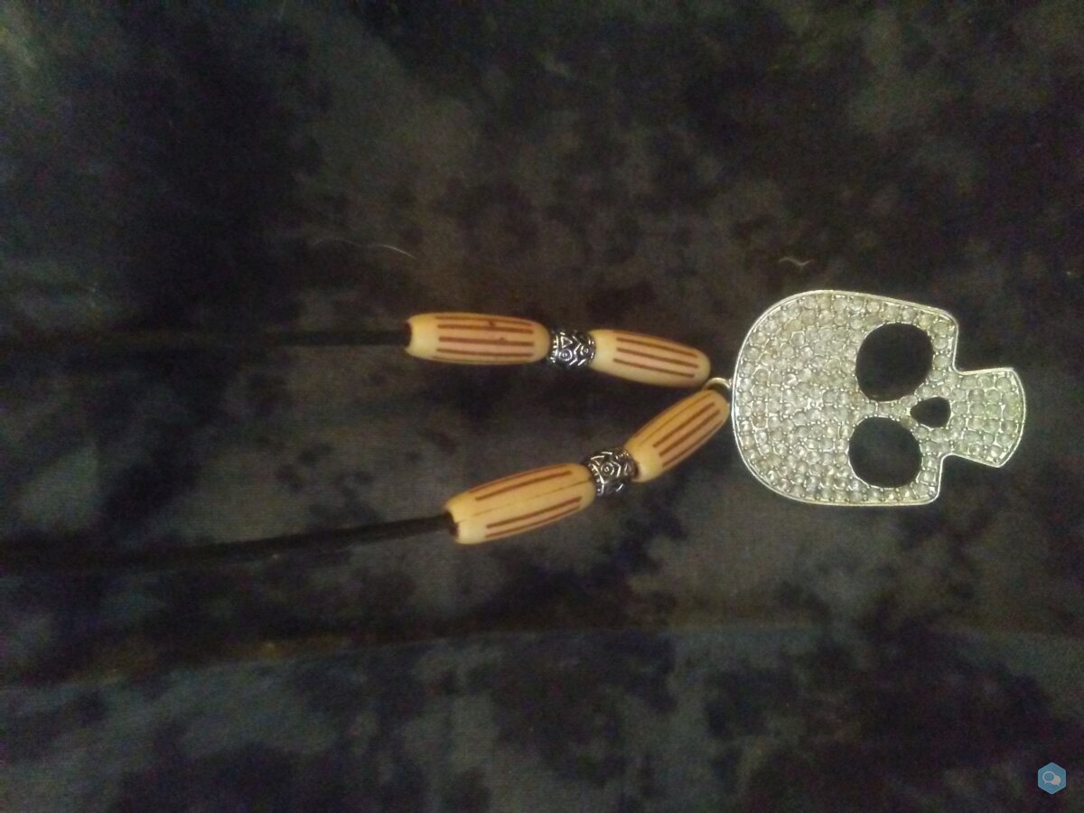 Skull and Bone pendant 1