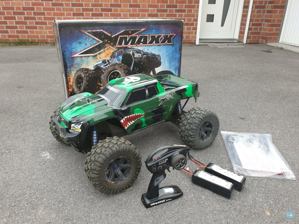  X-maxx 6S carro perso + Lipo 8600mah x2 1