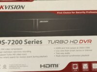 HIKVISION DS-7200 SERIES TURBO HD DVR