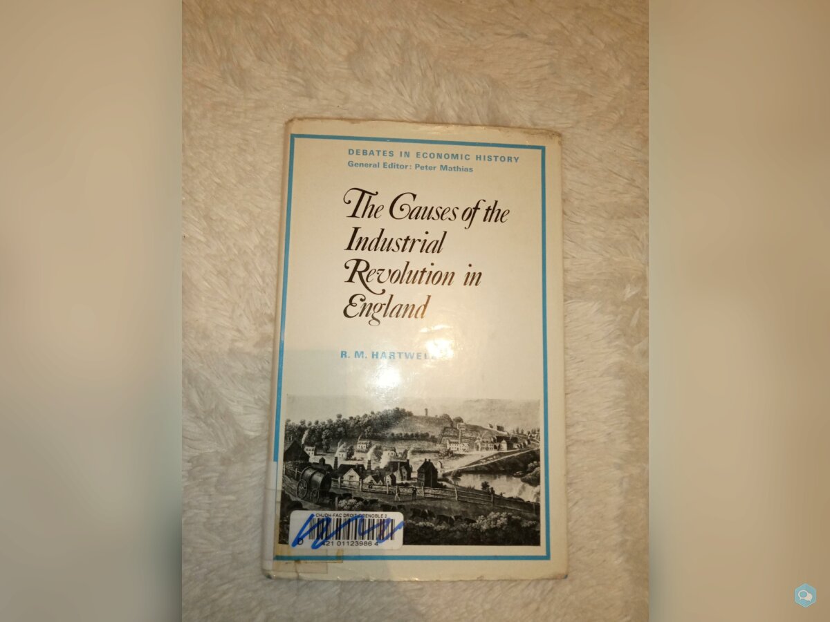 Causes of the Industrial Revolution in England, 1