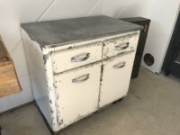 ancien meuble de cuisine tole 1950 / 60 1