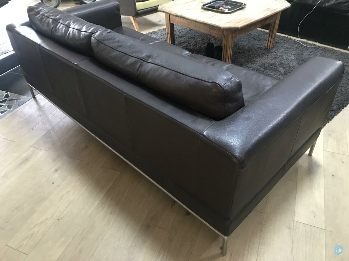 sofa cuir vintage  5