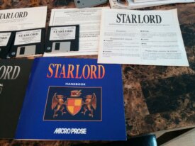 jeu vintage Starlord de Microprose