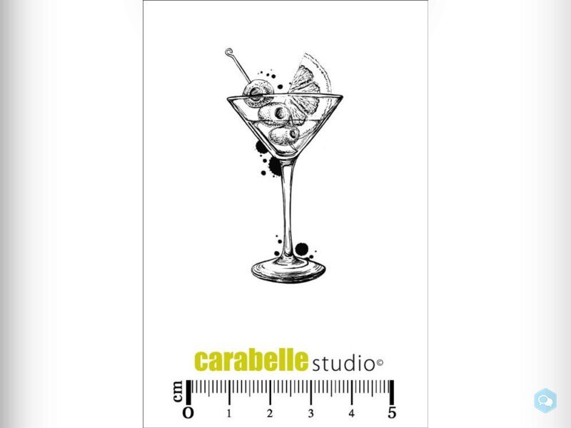 Carabelle Studio • Cling Stamp Mini 9 5