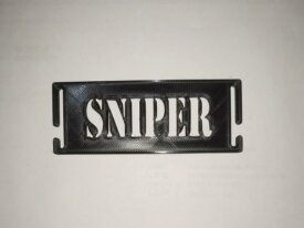 Personalised Molle Name Tag