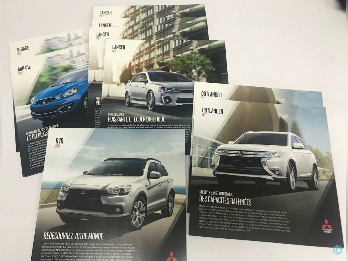 Brochures automobiles MITSUBISHI 3