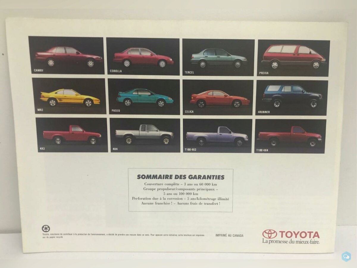 Brochures automobile Toyota 6