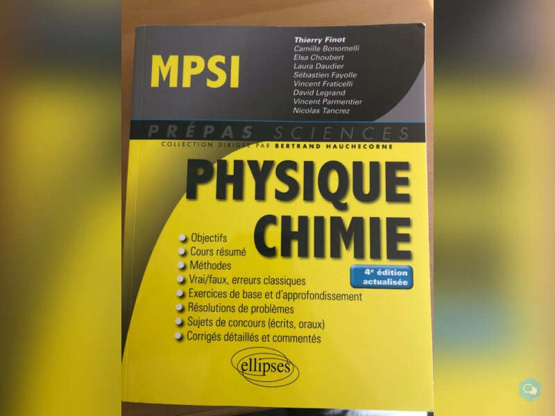 Livres de Maths et Physique 3