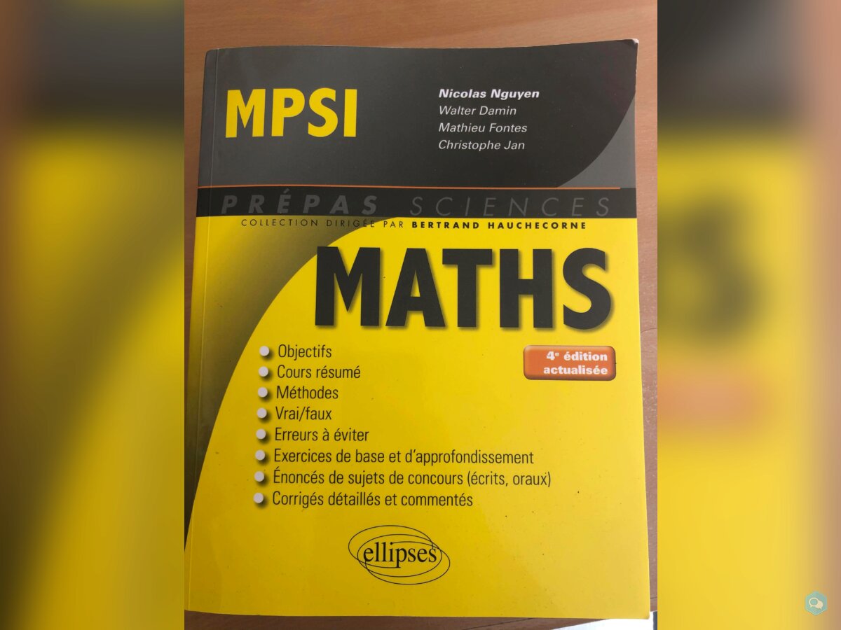 Livres de Maths et Physique 4