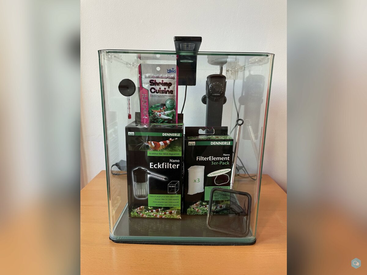 [VENTE] Aquarium DENNERLE 20L Nano Cube Basic Set 1