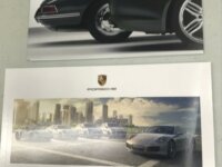 Brochures autos Porsche
