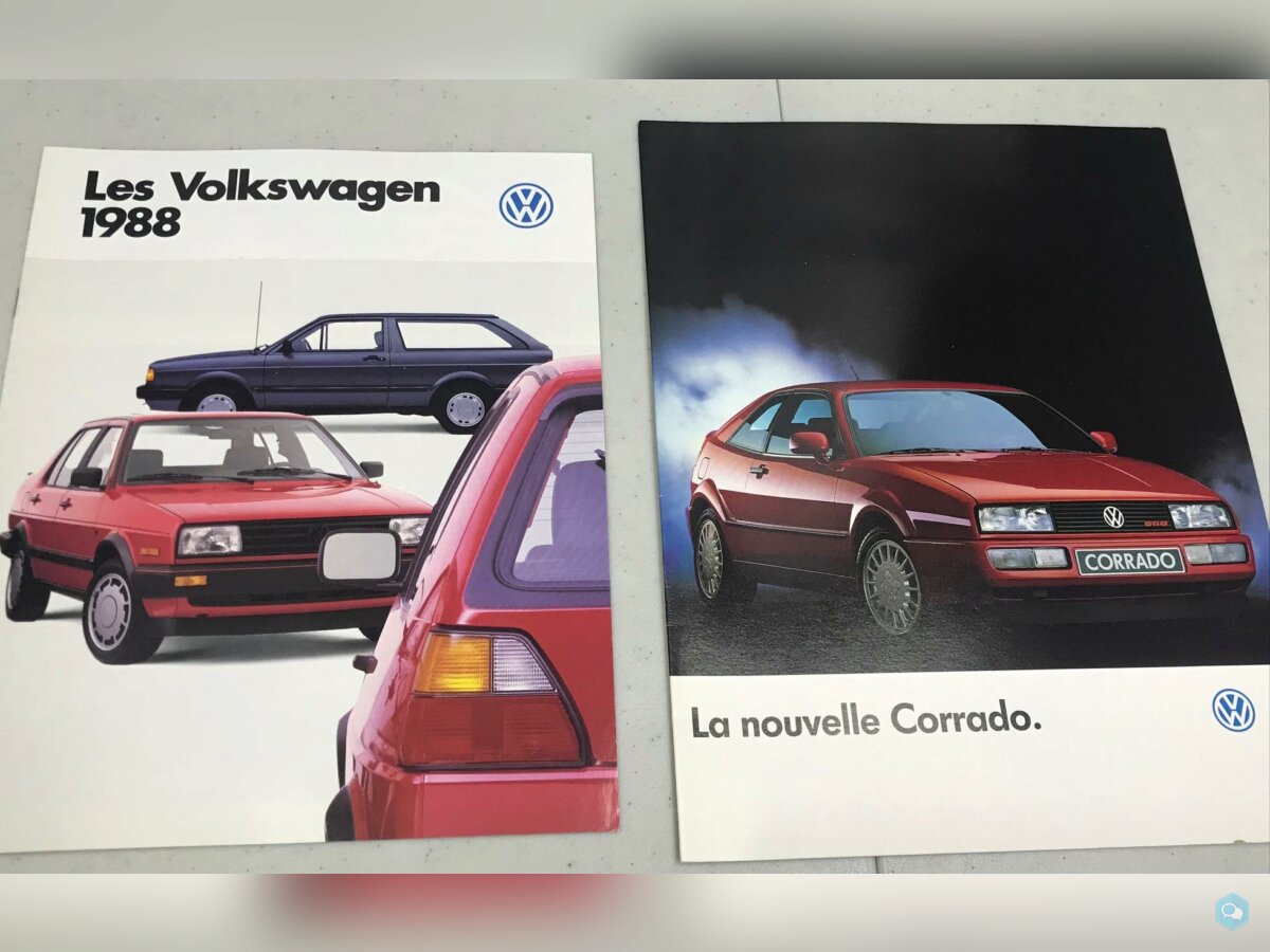 Brochures autos Volkswagen 1
