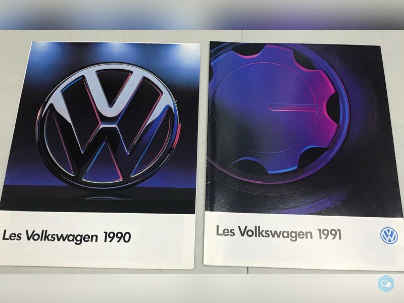 Brochures autos Volkswagen 2