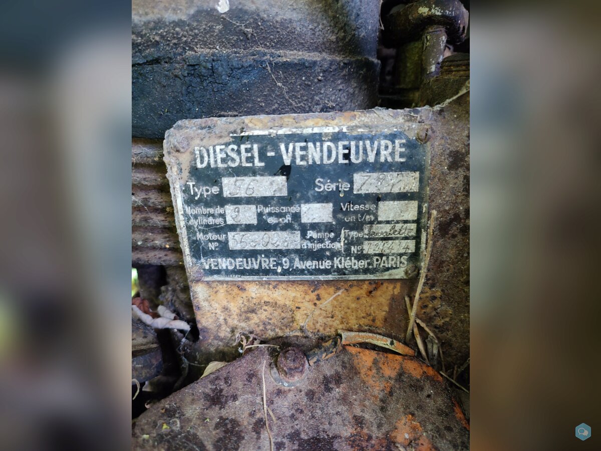 Moteur Diesel Vendeuvre type 56 2