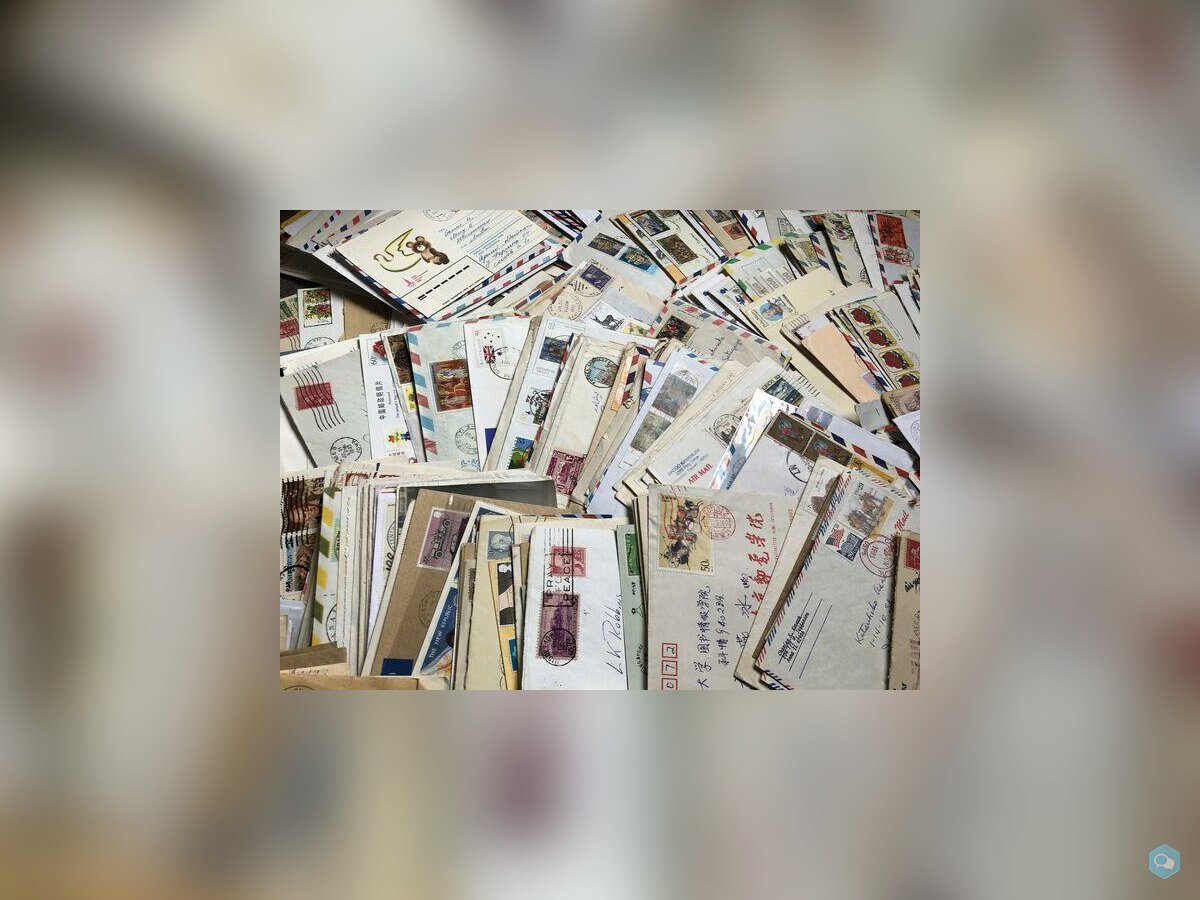 Lots d ' enveloppes de Timbres De France ,Monde to 1