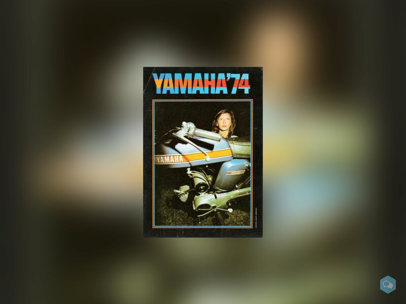 Cherche brochure Yamaha'74 (bleue) 1