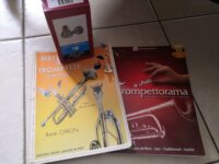 Vends livres et matériel cornet/trompette débutant 1