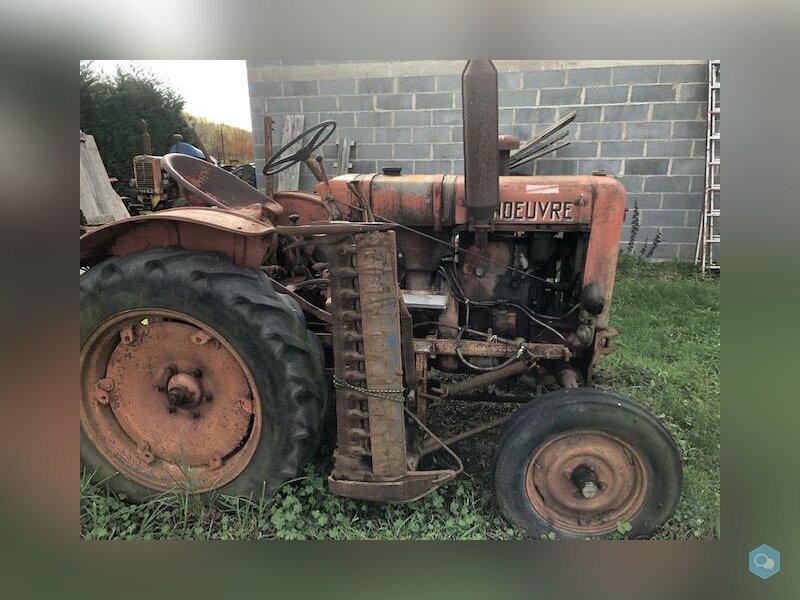 Vend tracteur Vendeuvre super BB 1956 4