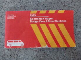 Dodge Sportsman 1979