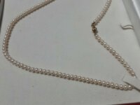 Collier perles de cultures naturelles  1