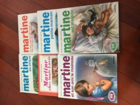 6 livres Martine