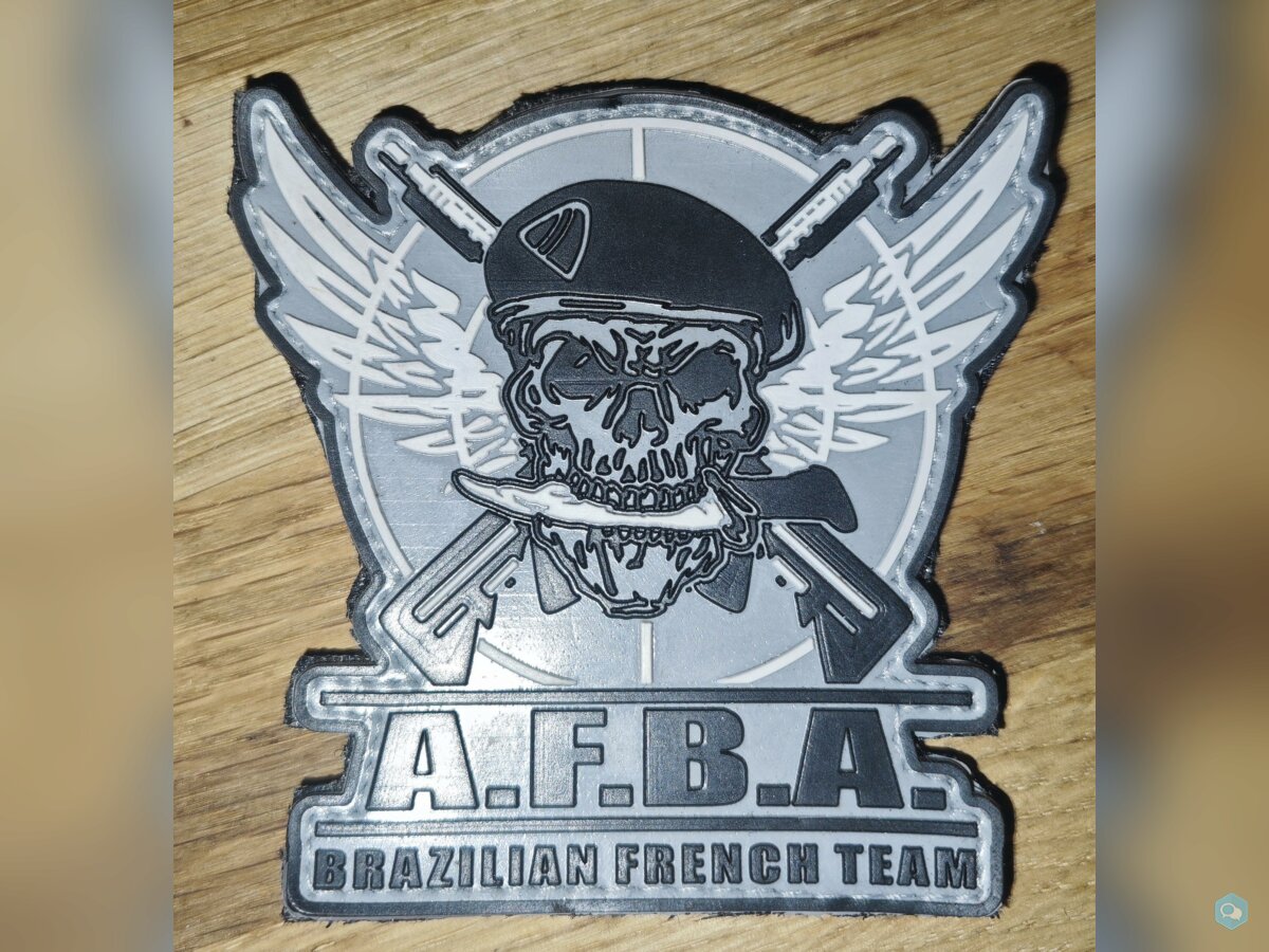  PATCH "AFBA logo Skull V1" by AFBA 1