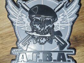  PATCH "AFBA logo Skull V1" by AFBA