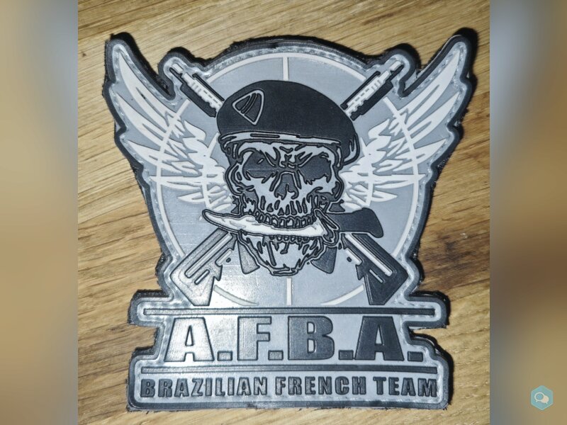  PATCH "AFBA logo Skull V1" by AFBA 1