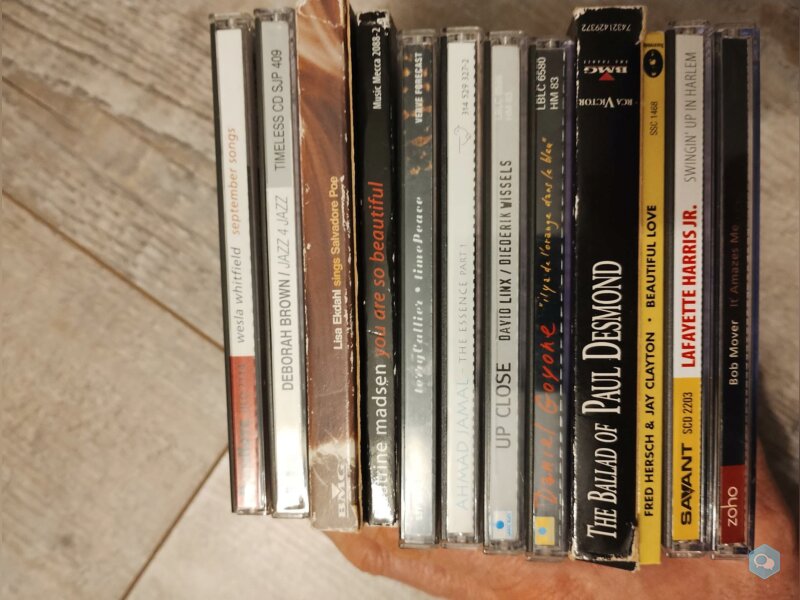 Donne Lot de CD JAZZ principalement 6