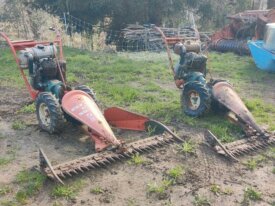  deux Motofaucheuses Reform 158 super moteur rotax