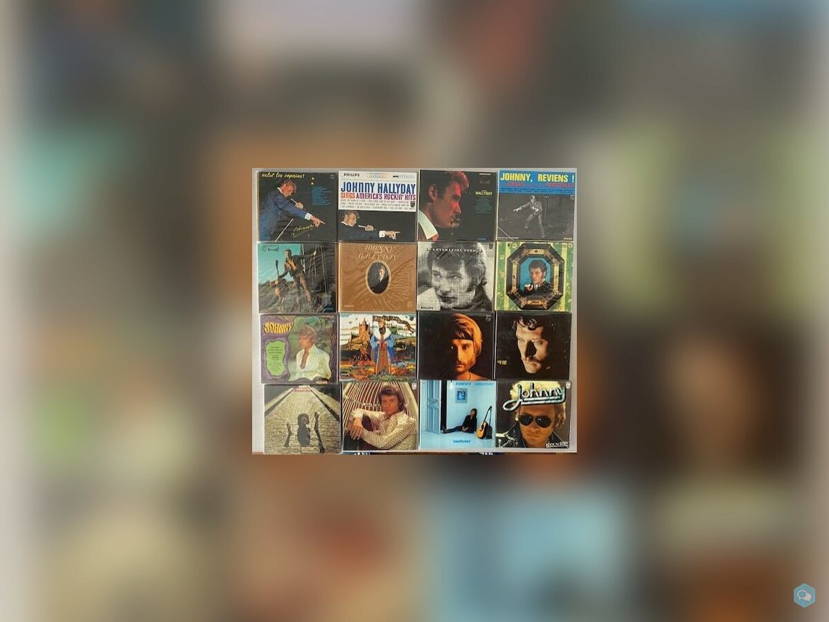 vends Collection de 40 albums CD 2000 EX 1