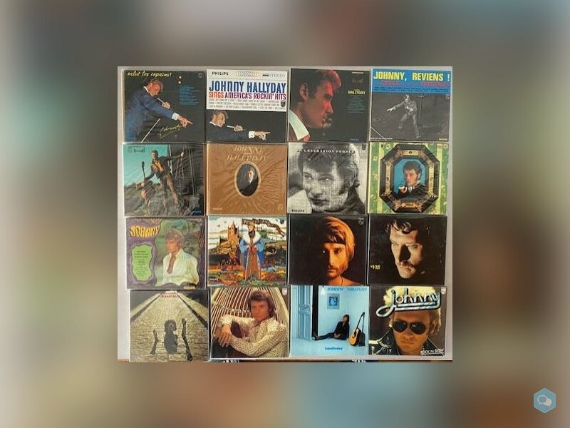 vends Collection de 40 albums CD 2000 EX 1