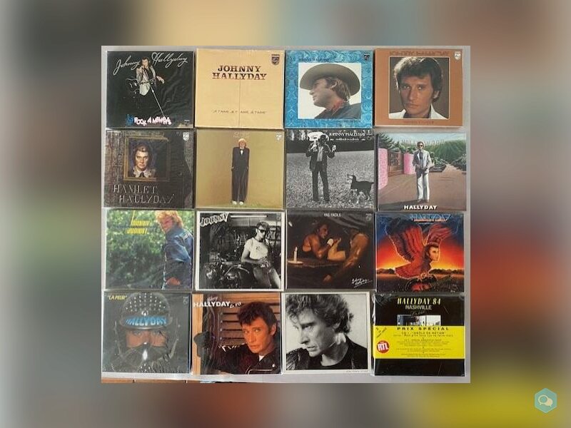vends Collection de 40 albums CD 2000 EX 2