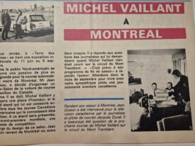 Article "Michel Vaillant à Montréal" à é