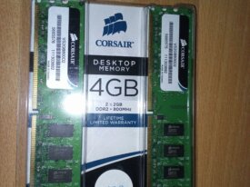Barrettes de mémoire Corsair 15 €