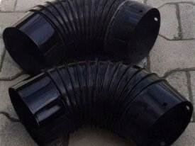 2 coudes pour conduit de poêle 30 €