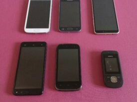 Lot smartphones fonctionnels – sans chargeur 80 €