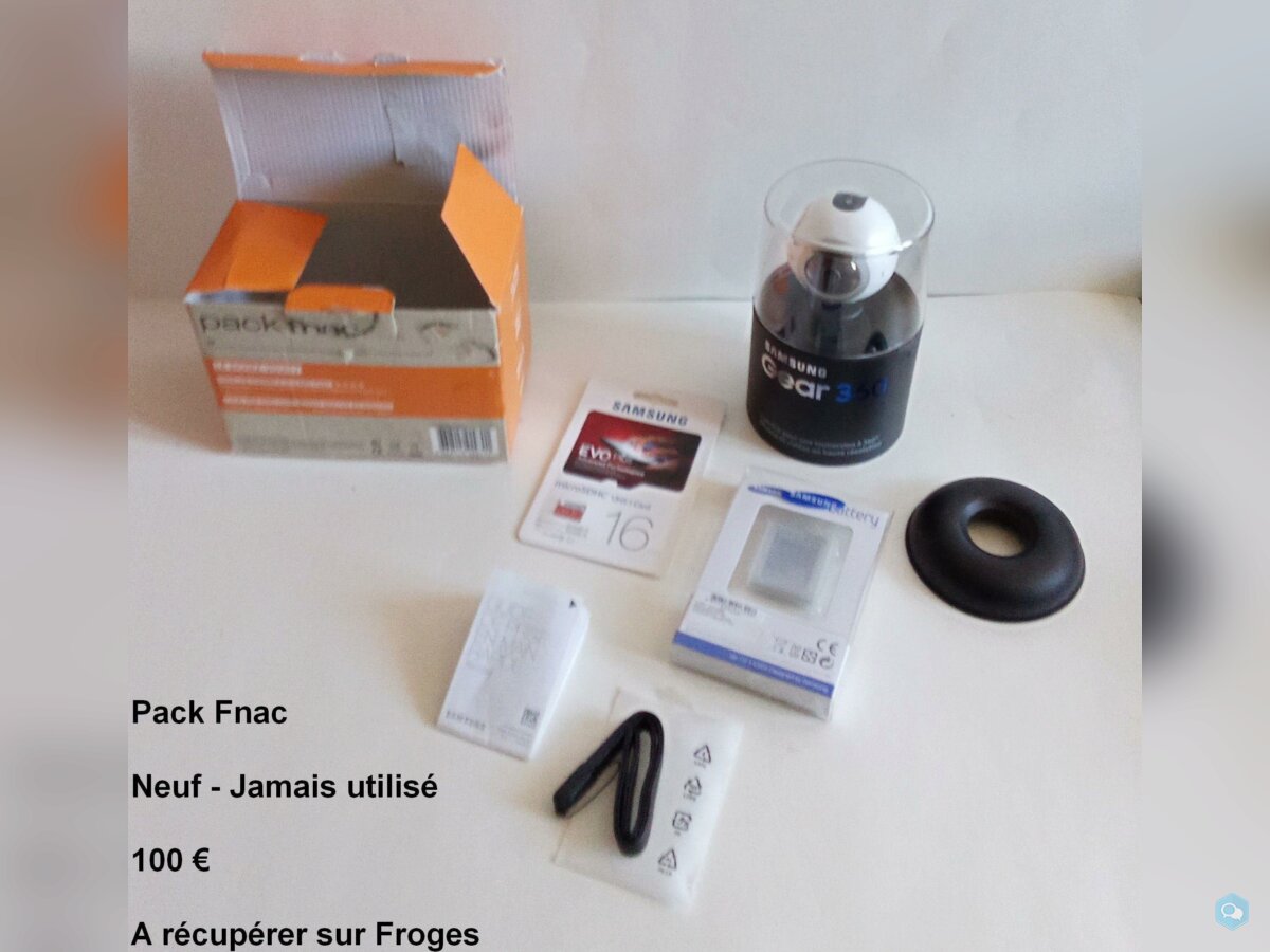 Pack caméra Fnac – Neuf – 100 € 1