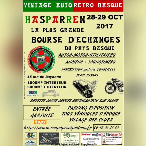 VINTAGE AUTO RETRO BASQUE – HASPARREN (64)