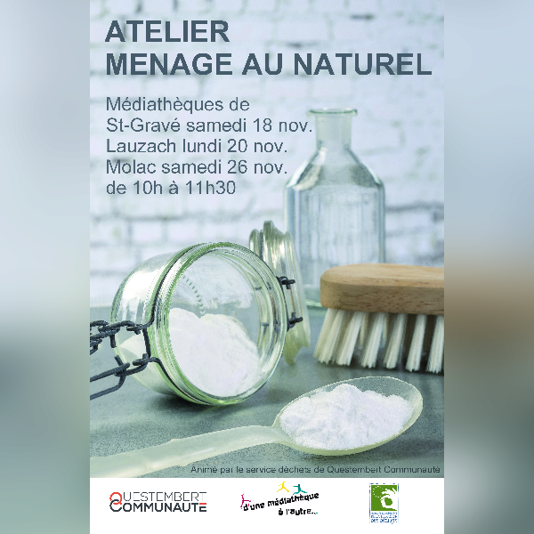 Atelier Ménage au naturel - Saint-Gravé