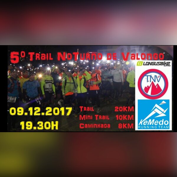 5º TNV- Trail Noturno de Valongo