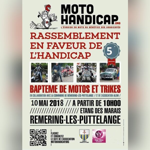 Handicap Baptème Motos et Trikes Loraine