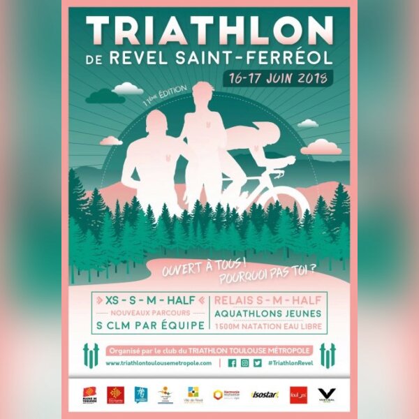 Triathlon de Revel Saint-Ferréol CLM