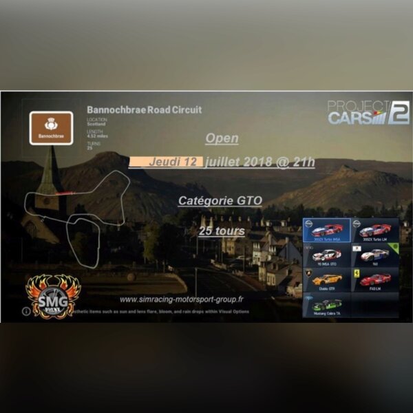 [PC] Open Catégorie GTO - Bannochbrae