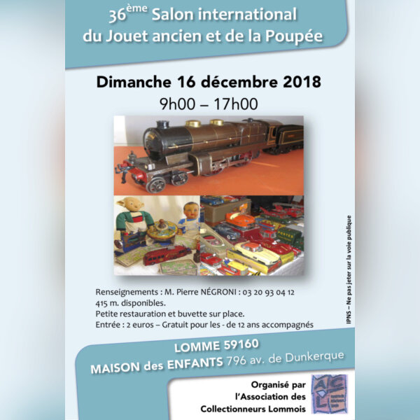 36 ème Salon du Jouet Anien et de la Poupée 