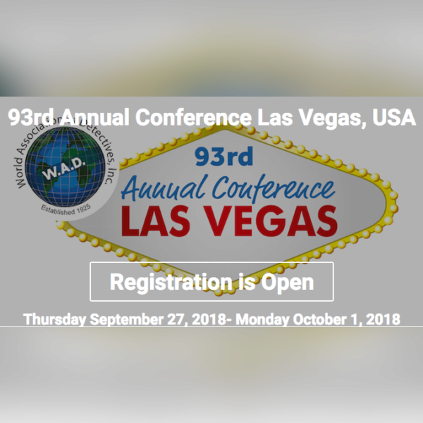 WAD - 93rd Annual Conference Las Vegas, USA