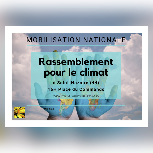 Rassemblement pour le climat - St Nazaire